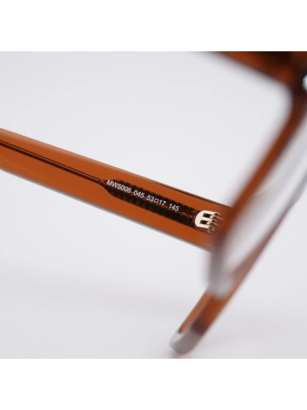 MCM MW5006 045 Eyeglasses Brown 53mm Square Frame